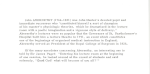 Typed text of biography on John Abernethy
