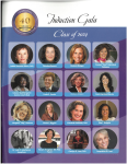 Program cover for the Induction Gala, Class of 2024, Colorado Women’s Hall of Fame; Mary Krugman inducted posthumously.