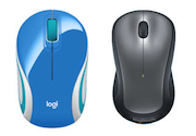 2 computer mice