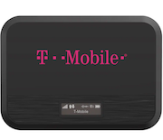 Black T-Mobile Hotspot with hot pink text