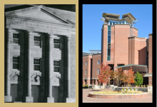 Denison and Strauss Library Side by Side