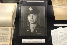 Dr. Comstock in his military uniform.