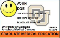 CU Anschutz Graduate Medical Education badge
