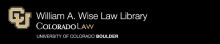 William A. Wise Law Library logo
